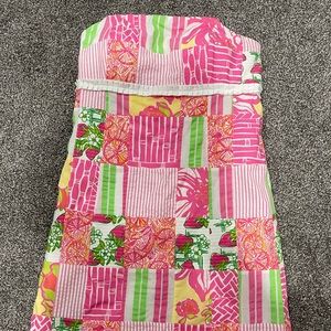 Lilly Pulitzer Strapless Dress-Fits Like a 0-2